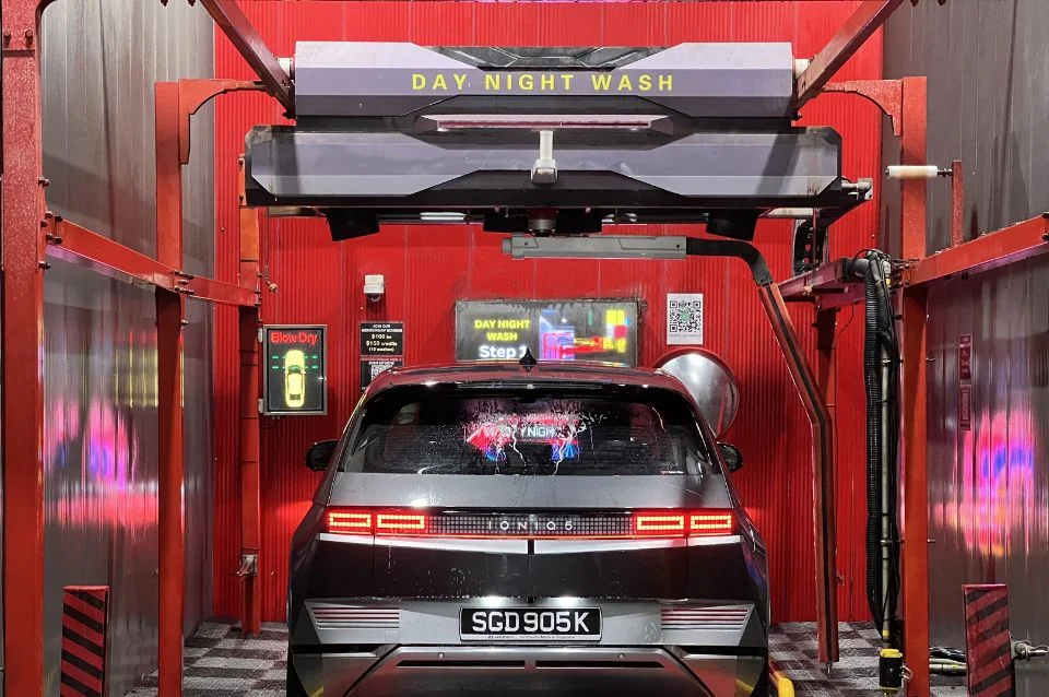 Touchless Car Wash Singapore | No.1 24/7 Automated at Day Night Wash