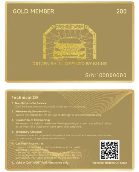 Gold Member Day Night Wash New